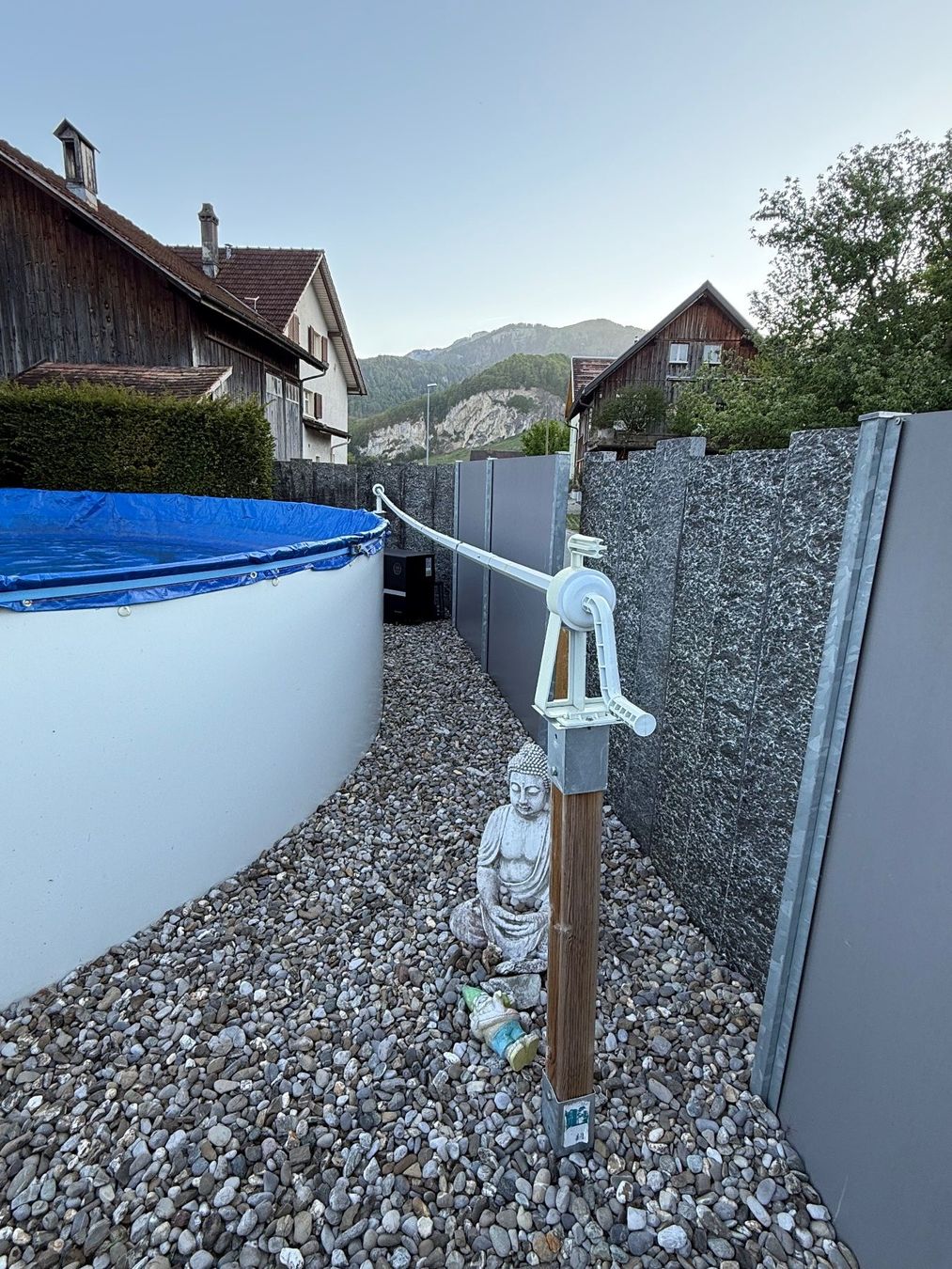 Schwimmbad: Stahlwand-Pool - 6m Durchmesser – Gebraucht aus Oberriet SG von  3