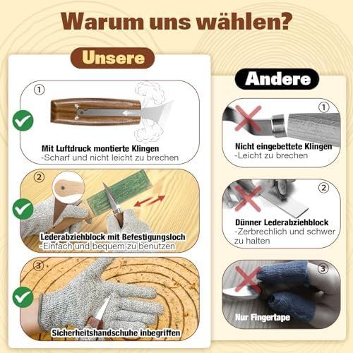 Tutti gli attrezzi: Holzschnitzset 17tlg – Nuovo e nell'imballaggio originale da Hundwil venduto da tec_mm27 6
