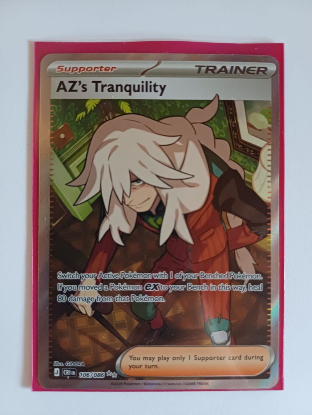 Pokémon Carte collezionabili: AZs Traunquility (106/086) EN – Usato da Wolhusen venduto da LandorusTCG