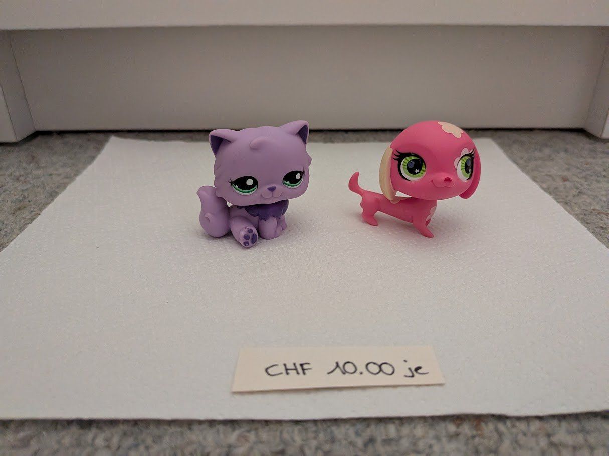 Littlest Pet Shop Statuette: Littlest Pet Shop Figuren – Usato da Wittenbach venduto da 03061984tabeakleber 3