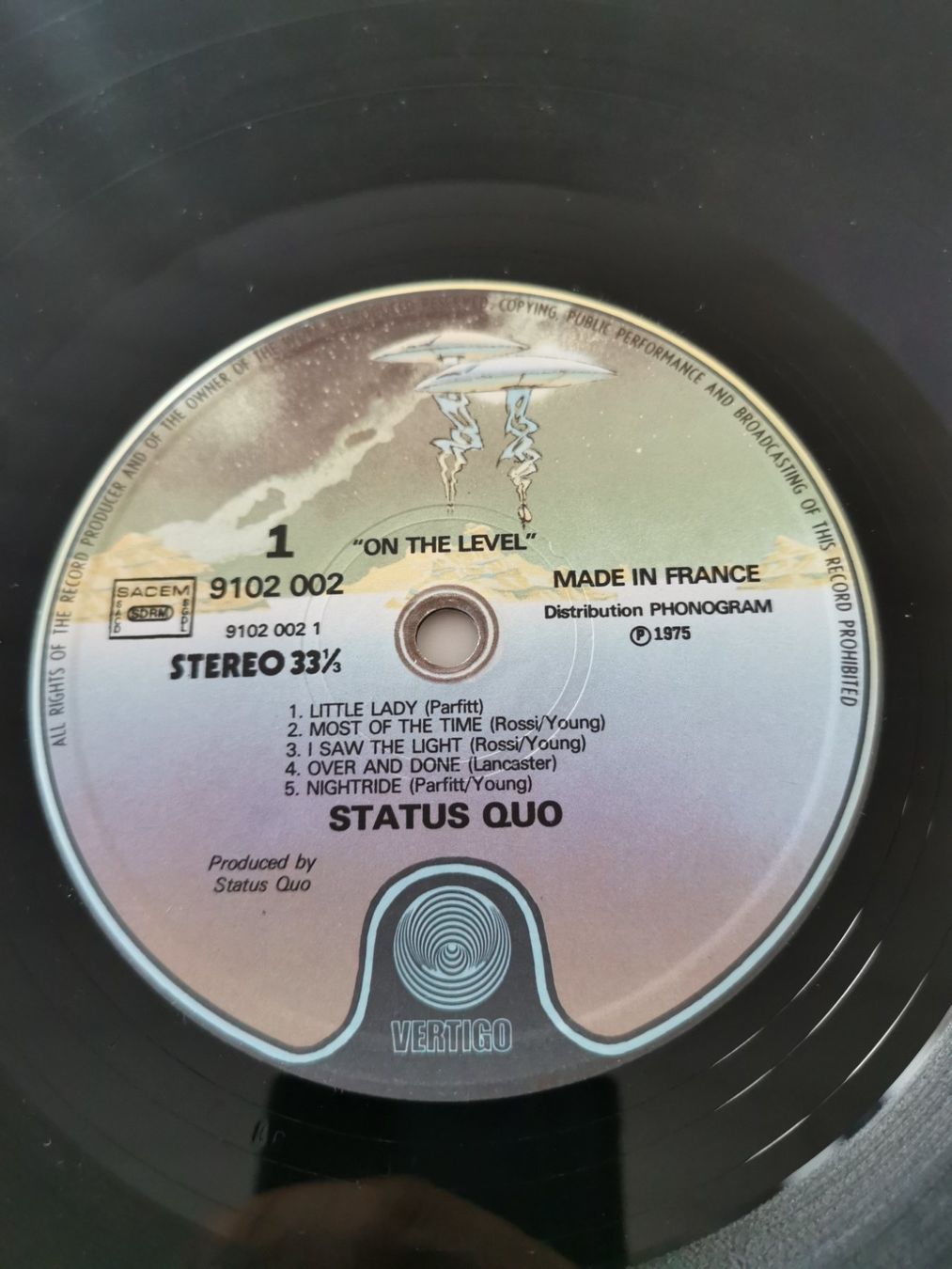Dischi in vinile: Status Quo On The Level LP Vertigo 9102 002 – Usato da St.Gallen venduto da Tamal0204 3