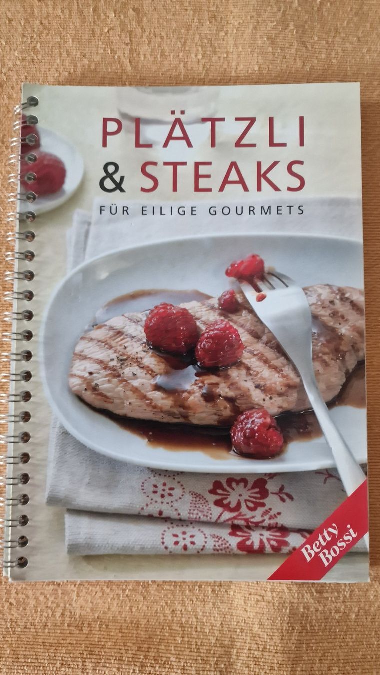 Libri: PLÄTZI & STEAKS für eilige Gourmets – Nuovo e nell'imballaggio originale da Zürich venduto da Gabced