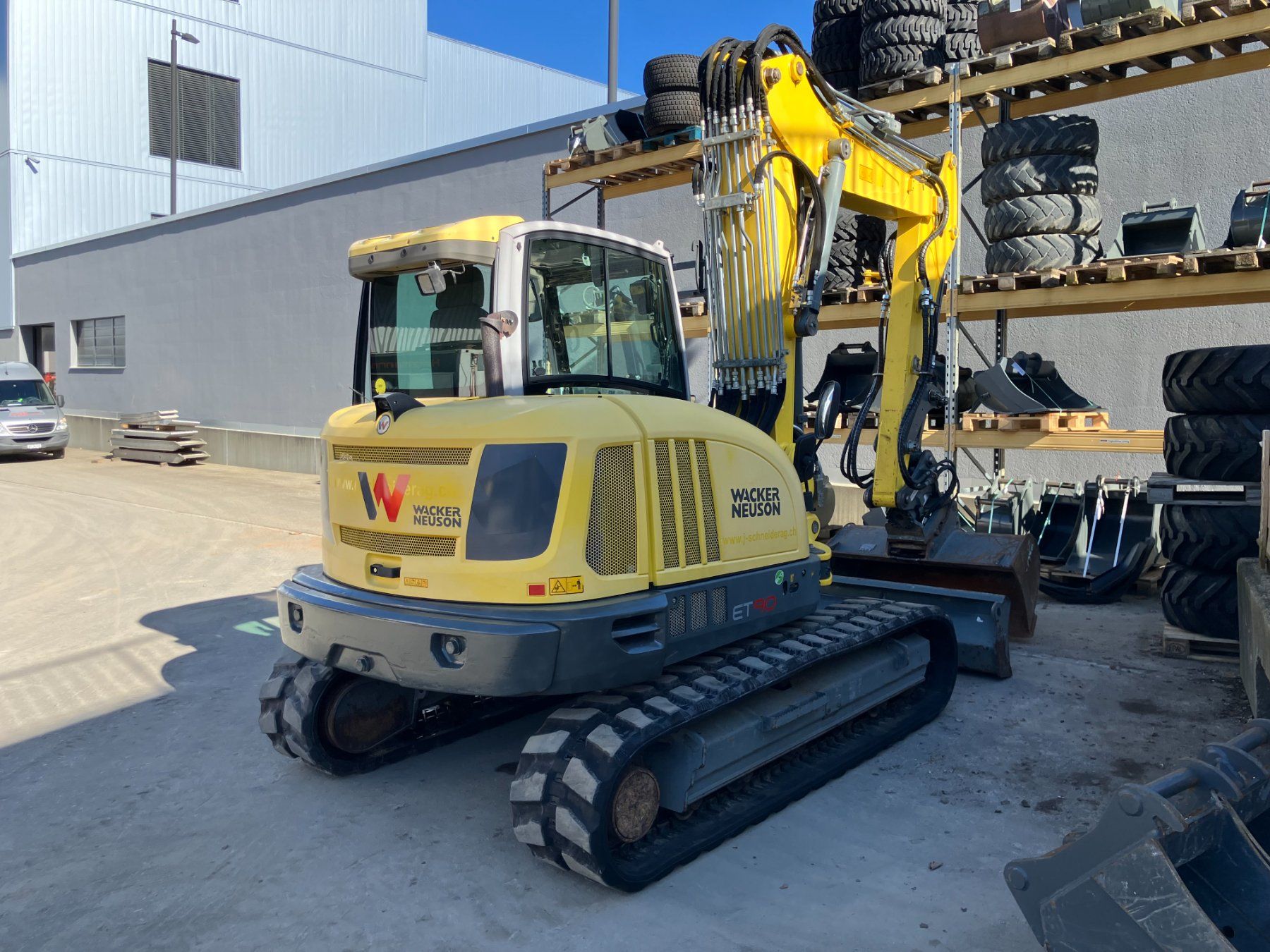Wacker Neuson Escavatori: Wacker Neuson ET90 Bagger, kein CAT, Takeuchi, Kubota – Usato da St. Gallen venduto da NWN 4