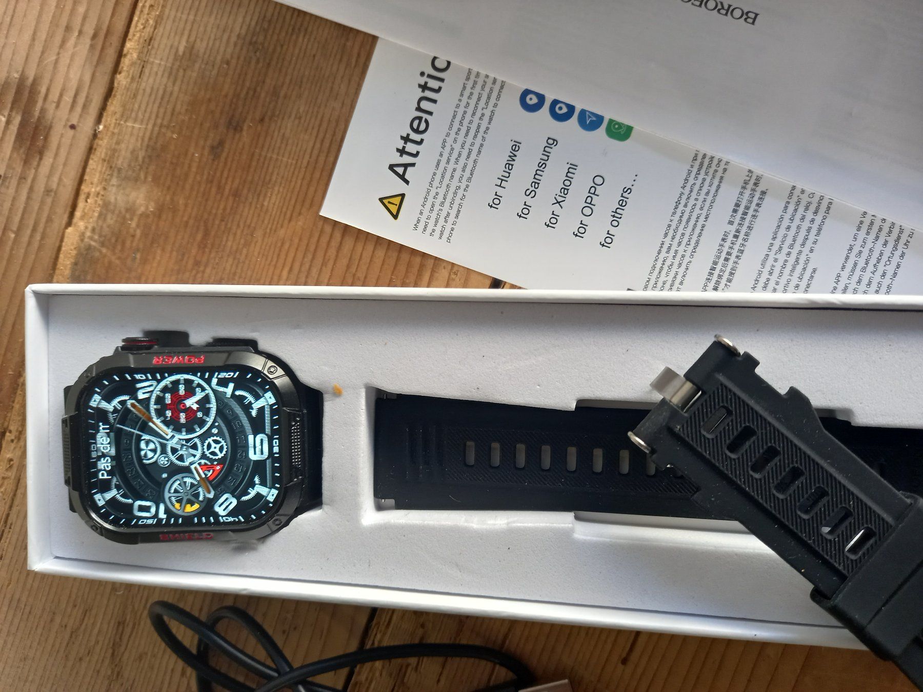 Smartwatch: Smartwatch Montre Connectée avec Appels  BOROFONE BD9 – Usato da Prez-vers-Siviriez venduto da Monija70 3