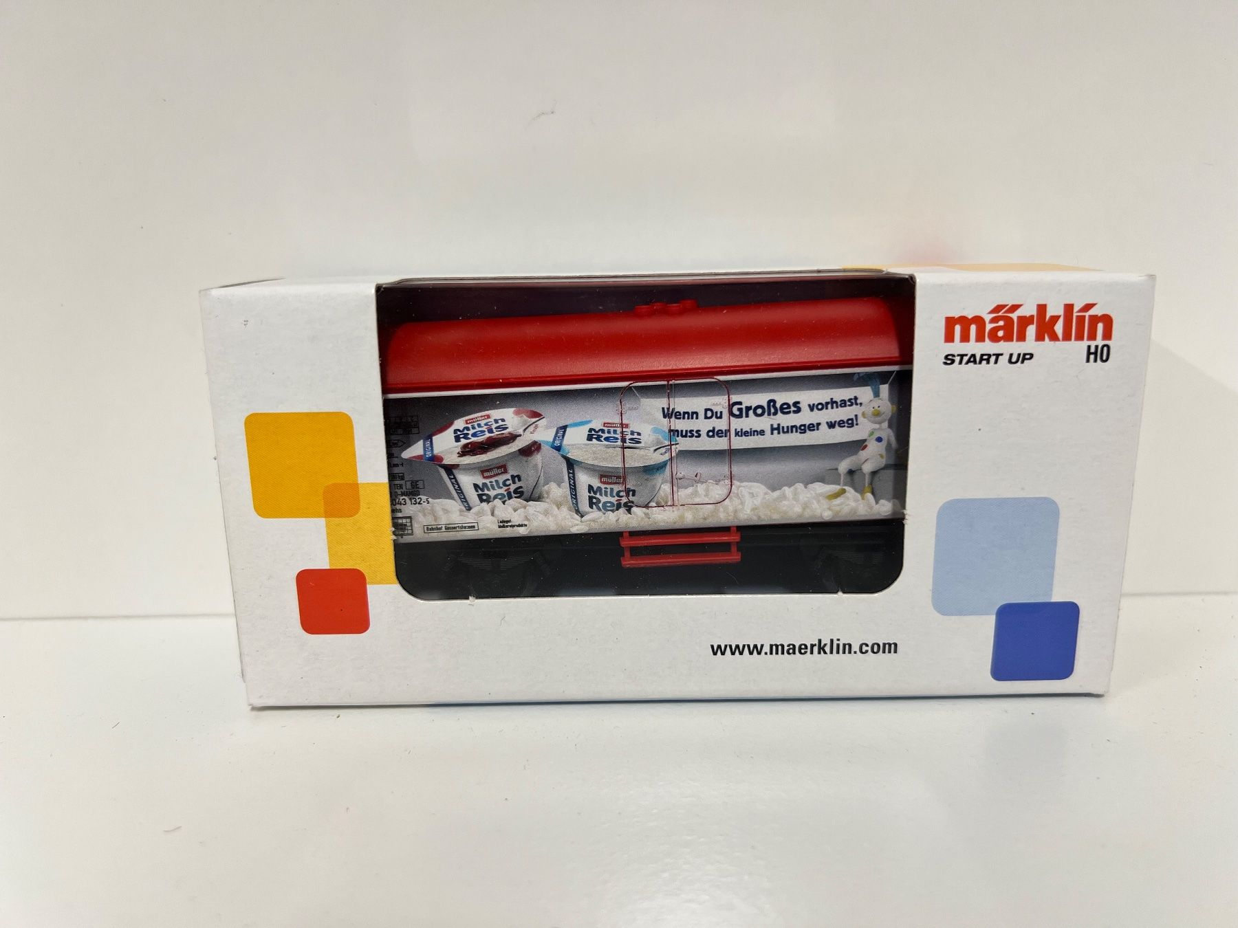 Märklin Modelleisenbahnen: Märklin H0 Kühlwagen "Milch Reis" 44217 - Neu – Neu und originalverpackt aus Geroldswil von TopTrain54