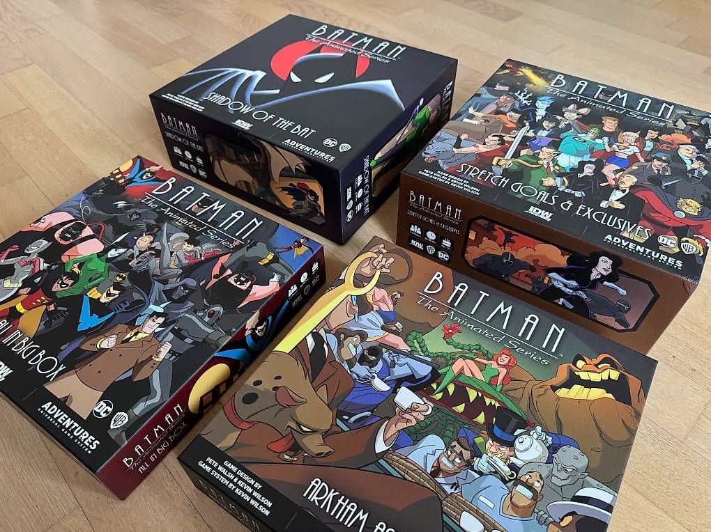 Giochi: Batman: Animated Series Adventures Kickstarter All-In Bundle – Usato da Elgg venduto da Cynthion 2