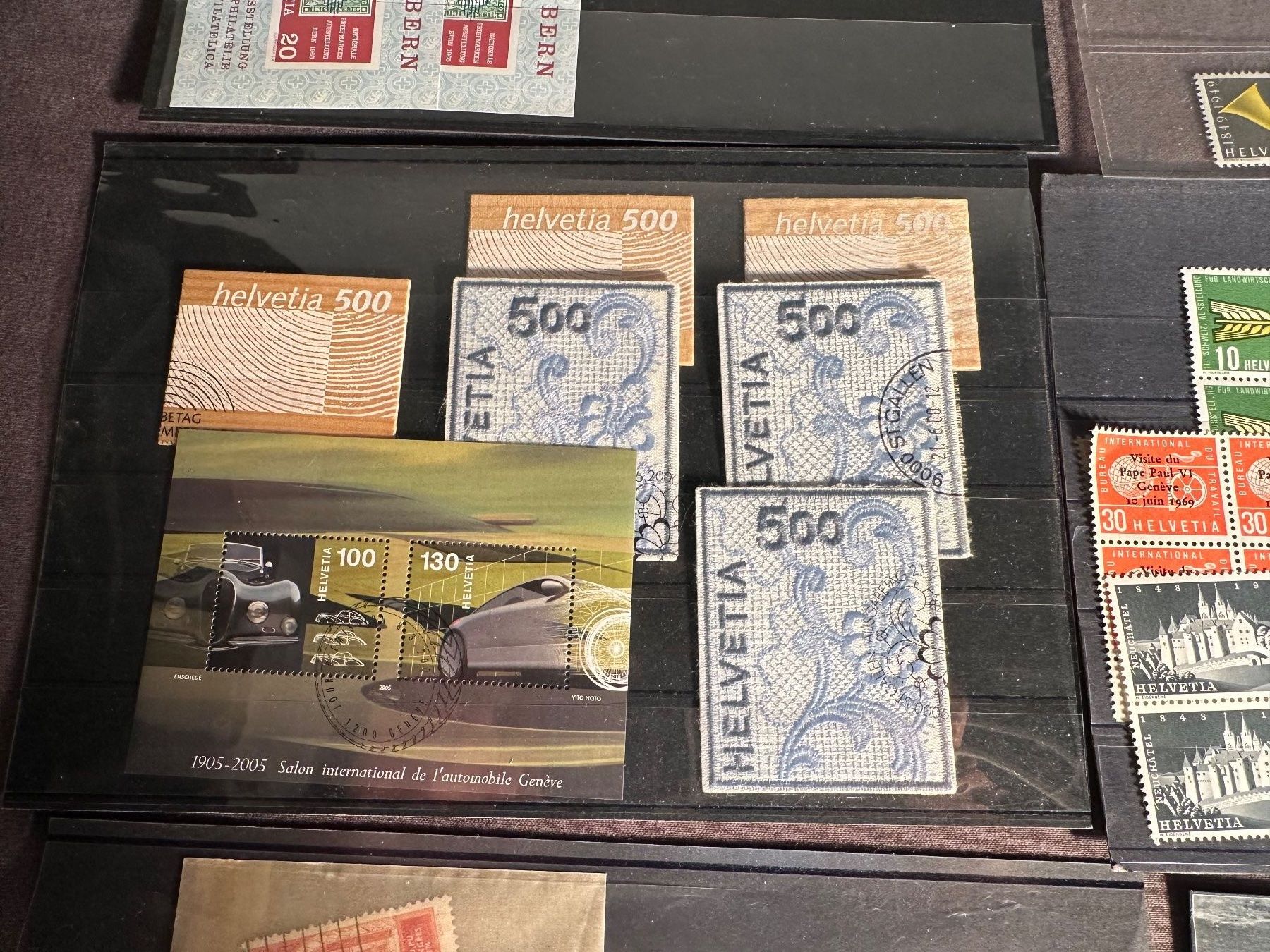 Tutti i francobolli: Sammlung Sitzende Helvecia+ Postfrisch Steckkarten Hoher KAT – Usato da Stettfurt venduto da 2442 4