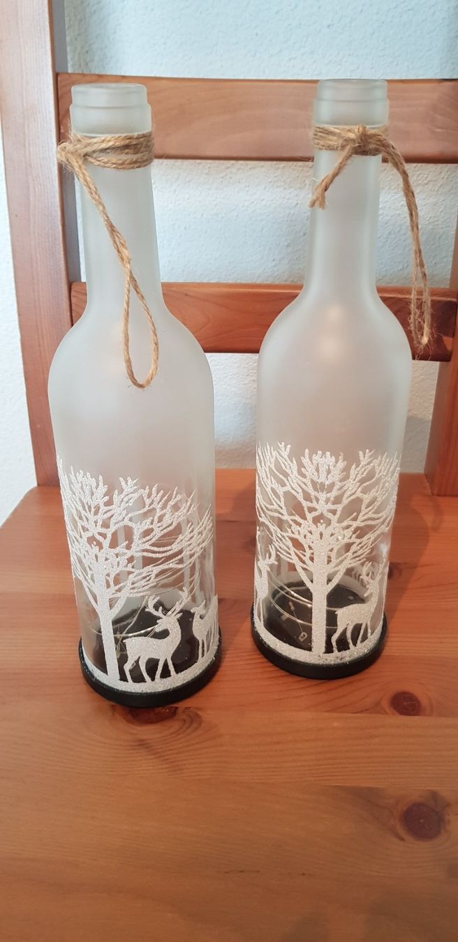 Tutte le decorazioni: Weihnachtsflaschen beläuchtet – Usato da Bachenbülach venduto da sustyger