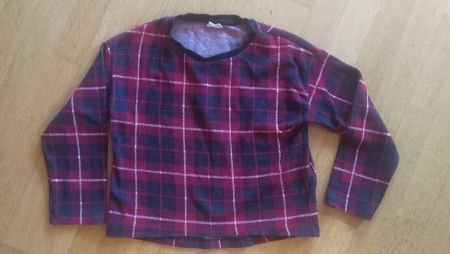 Pulli kariert Zara Gr122