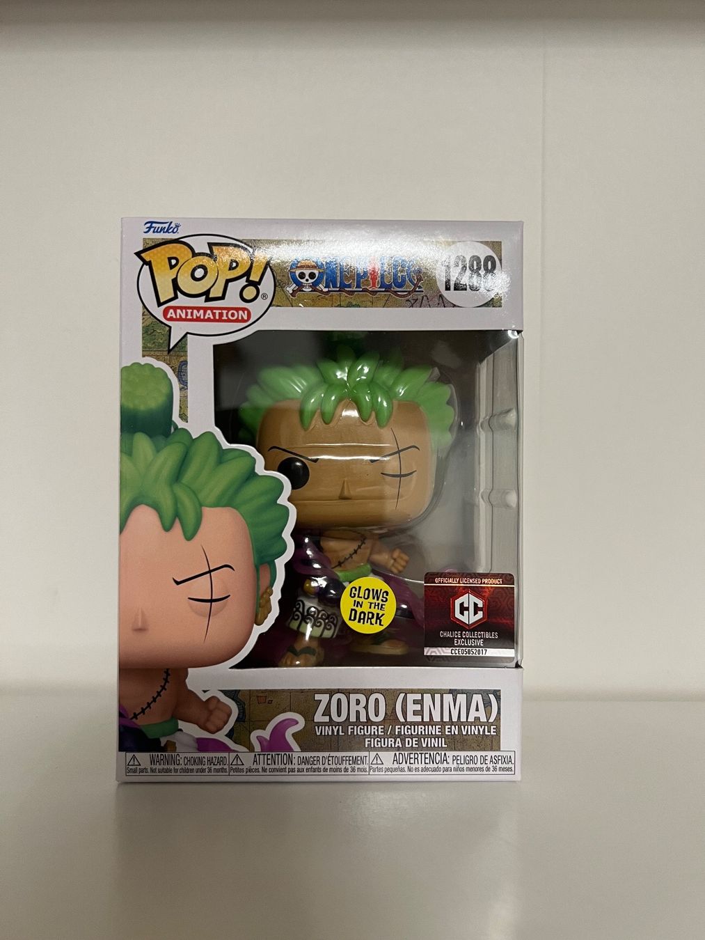 Funko Statuette: Funko Zoro enma GITD Chalice - one piece – Nuovo (secondo la descrizione) da Winterthur venduto da Fischinho