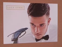 Luca Hänni - original Autogramm