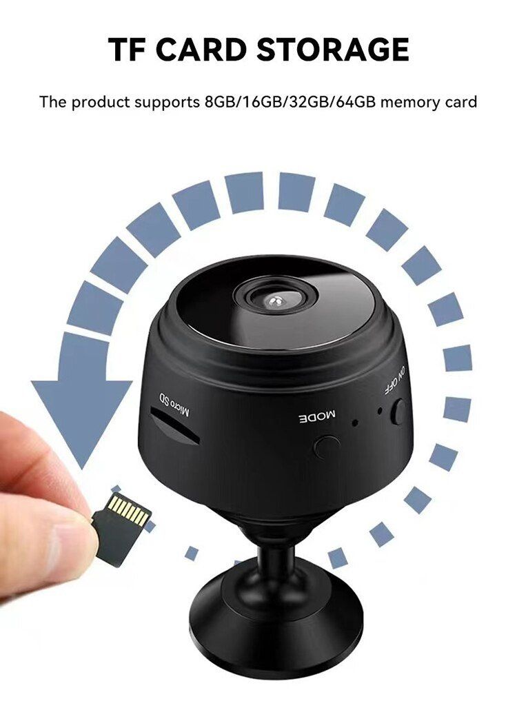 Camcorder: Kabellose Mini-Sicherheitskamera – Neu und originalverpackt aus Gurmels von Swisspod 4