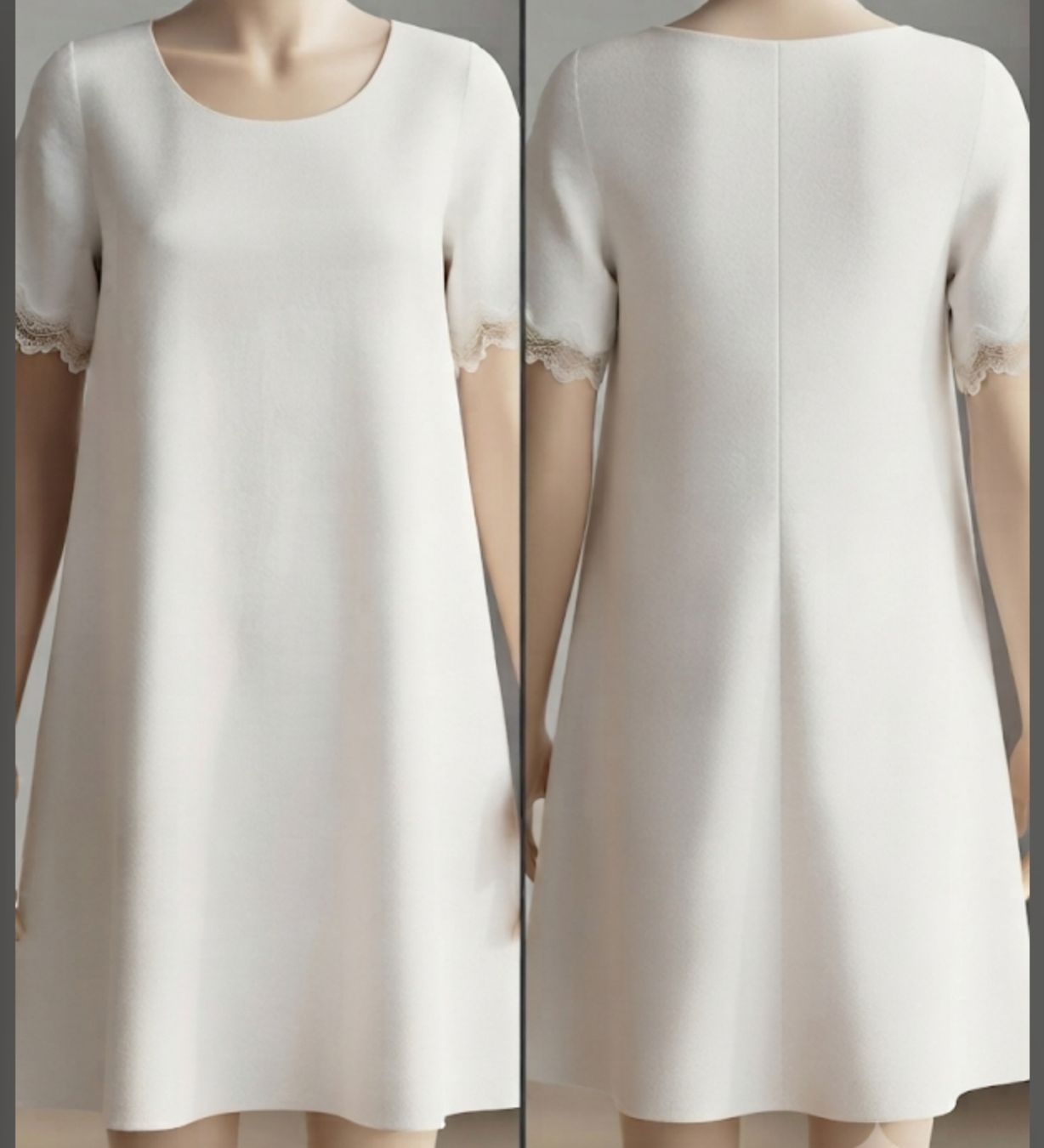 Sezane Vestiti: Robe blanche Sézane T.42 dentelle  – Usato da Niedergösgen venduto da Eva2410