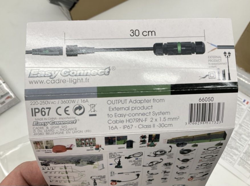 Unità & Adattatore: 3 x Easy Connect Anschlusskabel Verbindungsstecker – Nuovo e nell'imballaggio originale da Rottenschwil venduto da tob_h7ld 1