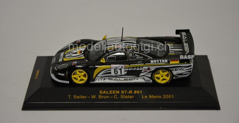 1/43 Ixo Lmm054 Saleen S7R Le Mans 2003 #64 T.erdos/P.chaves/M.newton