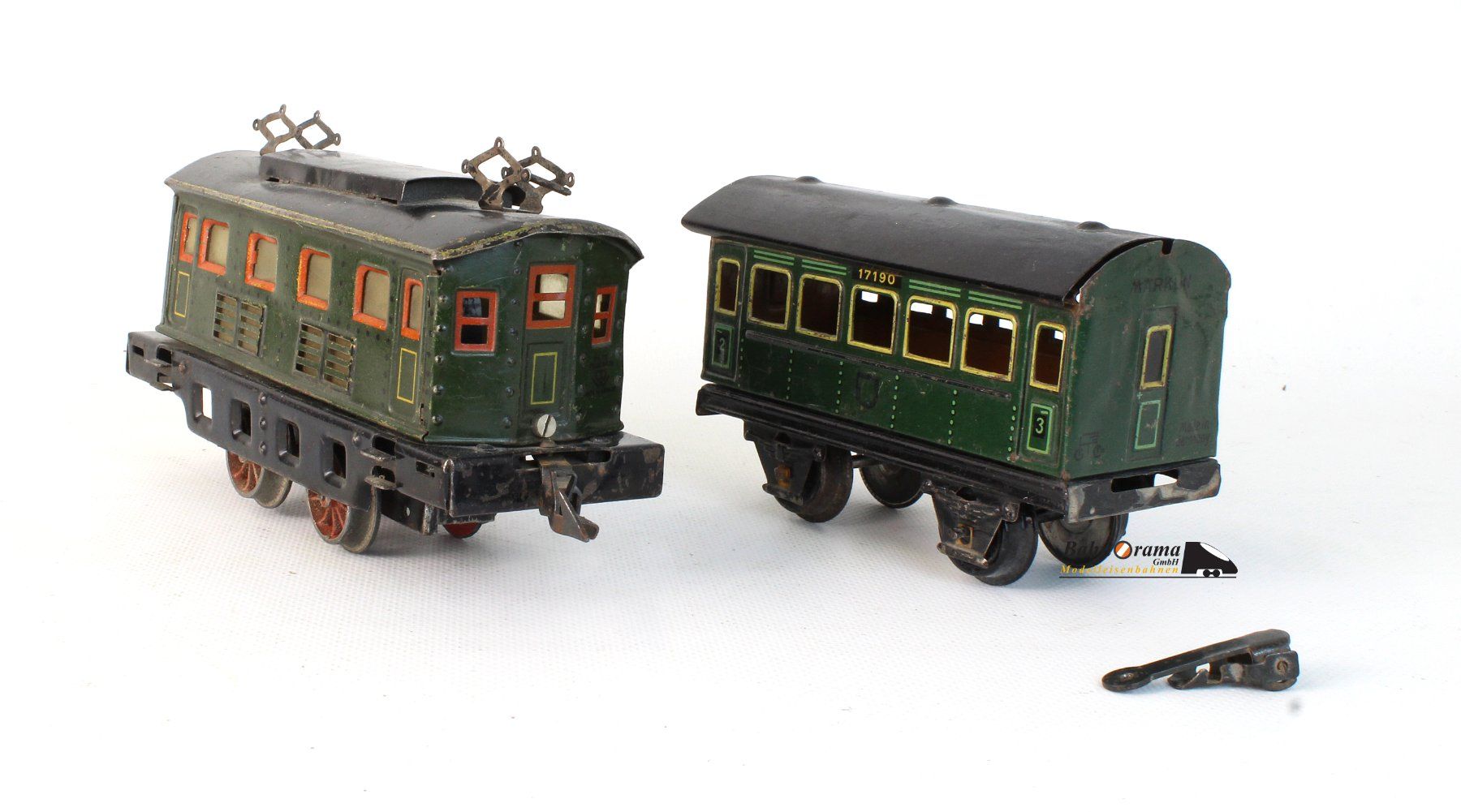 Märklin Modelleisenbahnen: Spur 0 Bastelset Blecheisenbahn – Defekt aus Bern von Bahnora 1