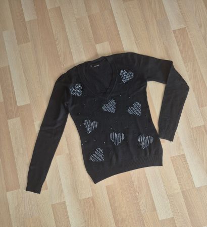 Pullover mit V-Ausschnitt, Grösse S/M. 😊 In gutem Zustand