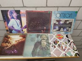 Schallplatten Konvolut mit 6 Diversen LP s