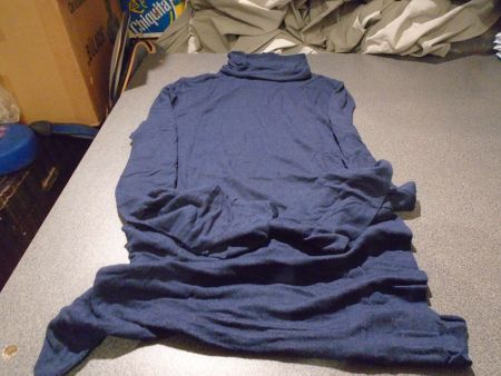 Rollkragenpullover Grösse S, intimissimi, dunkelblau/sehr fe