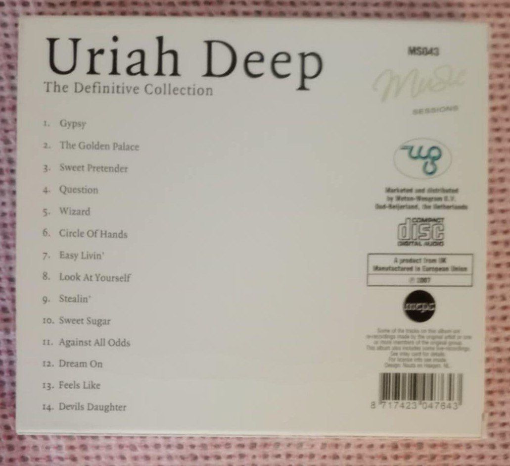 CD: Uriah Heep – The Definitive Collection / CD 2007 – Usato da Le Locle venduto da PereiraHugo 1