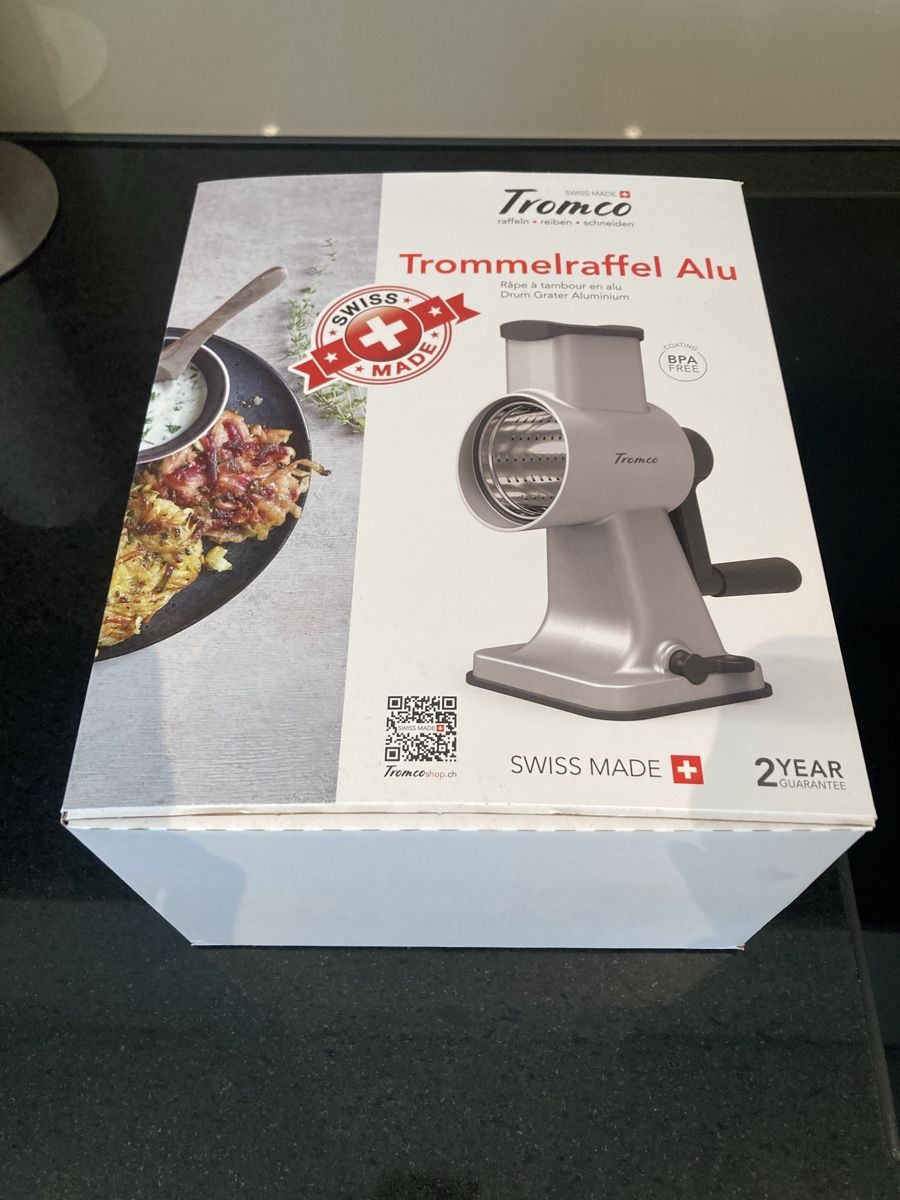 Elettrodomestici da cucina: Tromco Trommelraffel-Set – Nuovo e nell'imballaggio originale da Hildisrieden venduto da herzweg