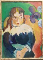 Mädchen Portrait aus Schweizer Sammlung