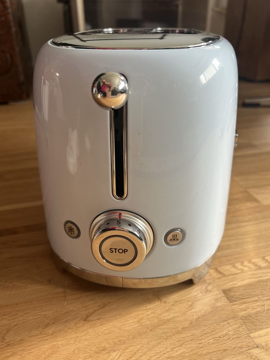 Smeg Küchengeräte: SMEG Toaster - Retro 1950s - light blue – Neu (gemäss Beschreibung) aus Baar von gwe_996p 4