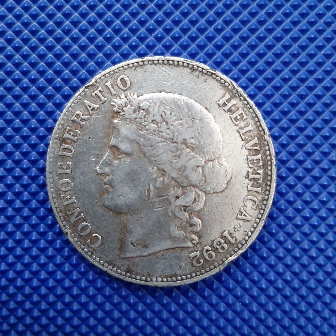 Alle Münzen: 5 Francs 1892 – Gebraucht aus Carouge GE von cecob0909
