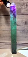 Wassermelonen Fluorit Obelisk 1kg