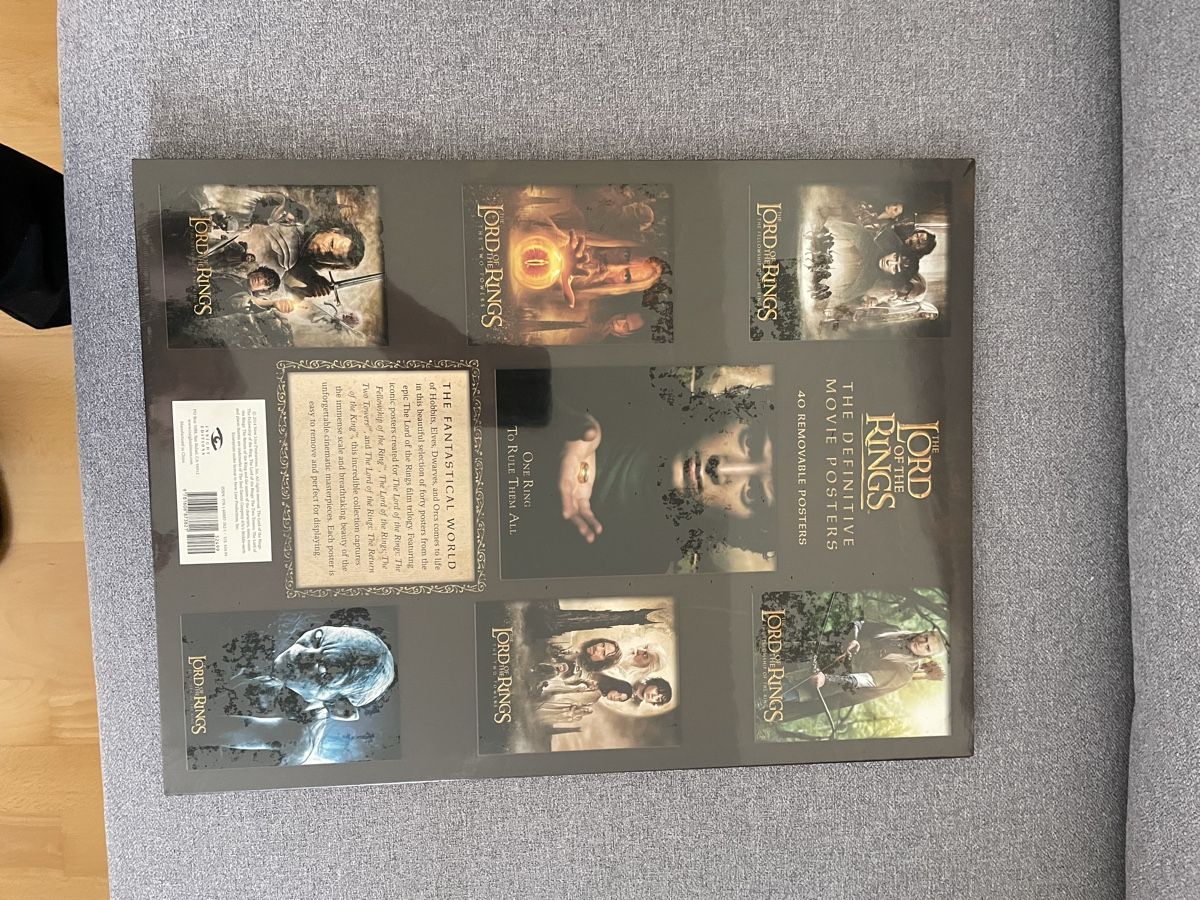 Foto & Immagini: Signore degli Anelli Poster ufficiali – Nuovo e nell'imballaggio originale da Meilen venduto da val_tsv8 1