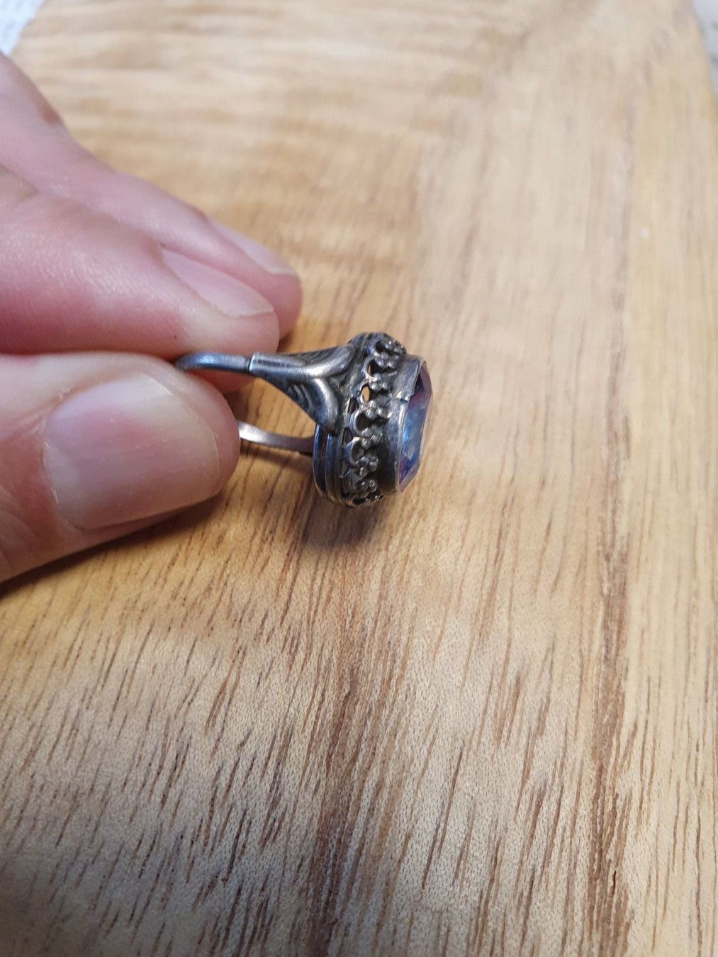 Ringe: Jugendstil 925er Rheinkiesel Fingerschmuck – Gebraucht aus Wohlen AG von palmsprings 5