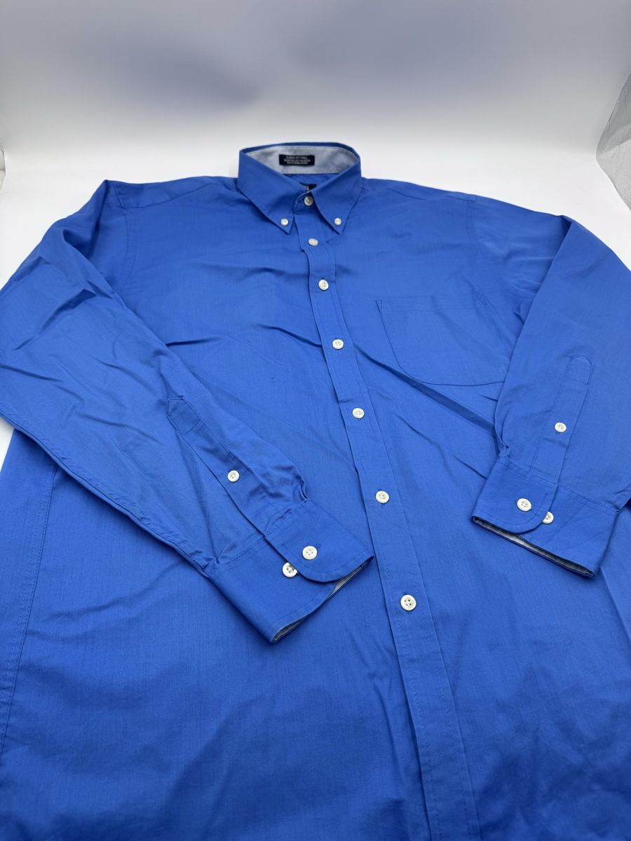 Camicie: Herren Hemd Chaps blau Langarm Grösse M gebraucht – Usato da Arnegg venduto da Pahe02 1
