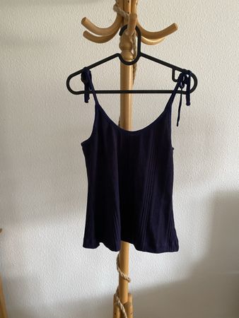 Sommer Top Dunkelblau Gr. S - Perfekt für warme Tage!