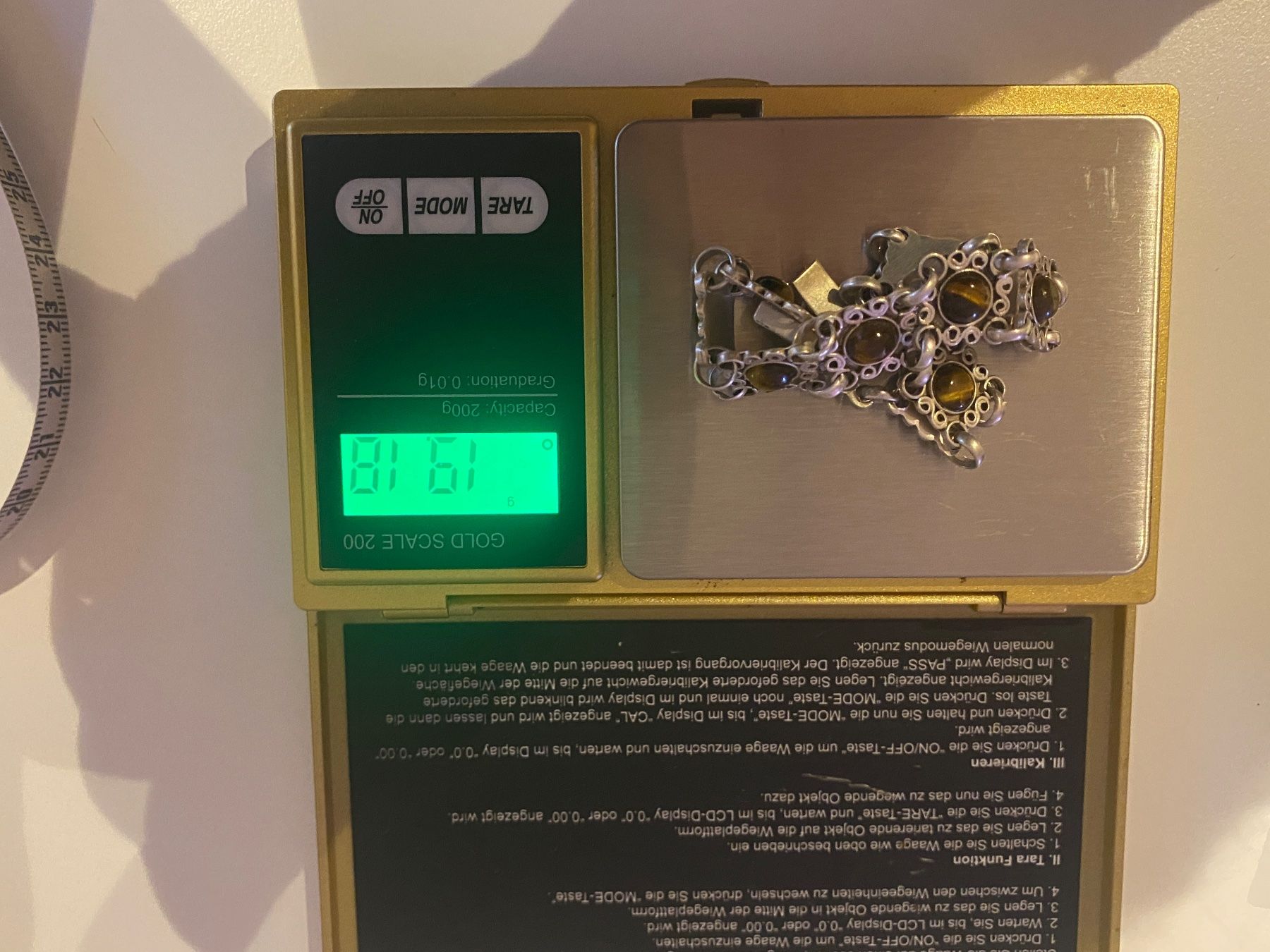 Bracciali & Braccialetti: Silber Armband Tiger Auge – Usato da Liestal venduto da marieugenia 3