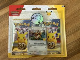 Pokemon Sammelkarten Set 30 Jahre ungeöffnet