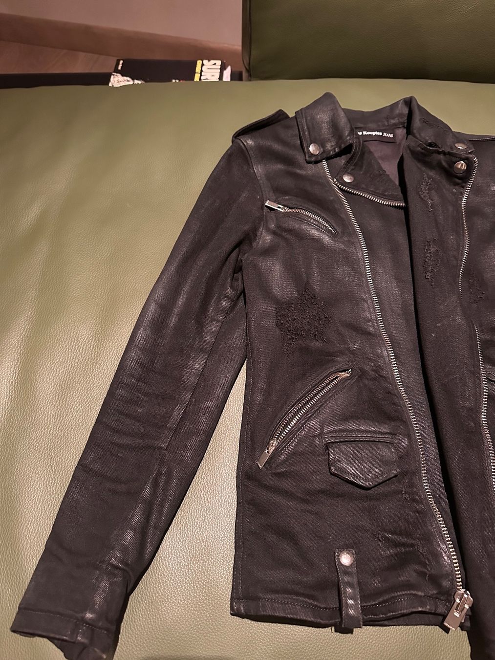 Kooples Jacken: The Kooples black denim jacket size XS/S – Gebraucht aus Meilen von tan_v628 3