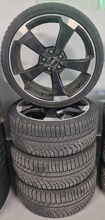 Pneumatici & Ruote complete: Roues Audi RS Rotor Noir Hiver 19 – Usato da Bussigny venduto da NoLimiit
