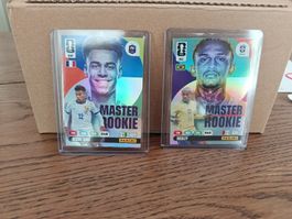 Master Rookie Card von Wesley und Désiré Doué Fifa world cup