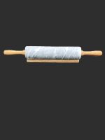 EVA | Teigroller aus Marmor + Holzstand | 25cm