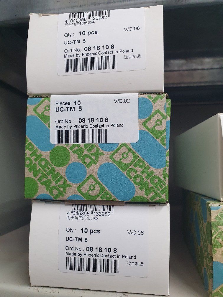 Eisenwaren: Klemmenbeschriftung NEU Phönix – Neu und originalverpackt aus Malters von Molkit09 1
