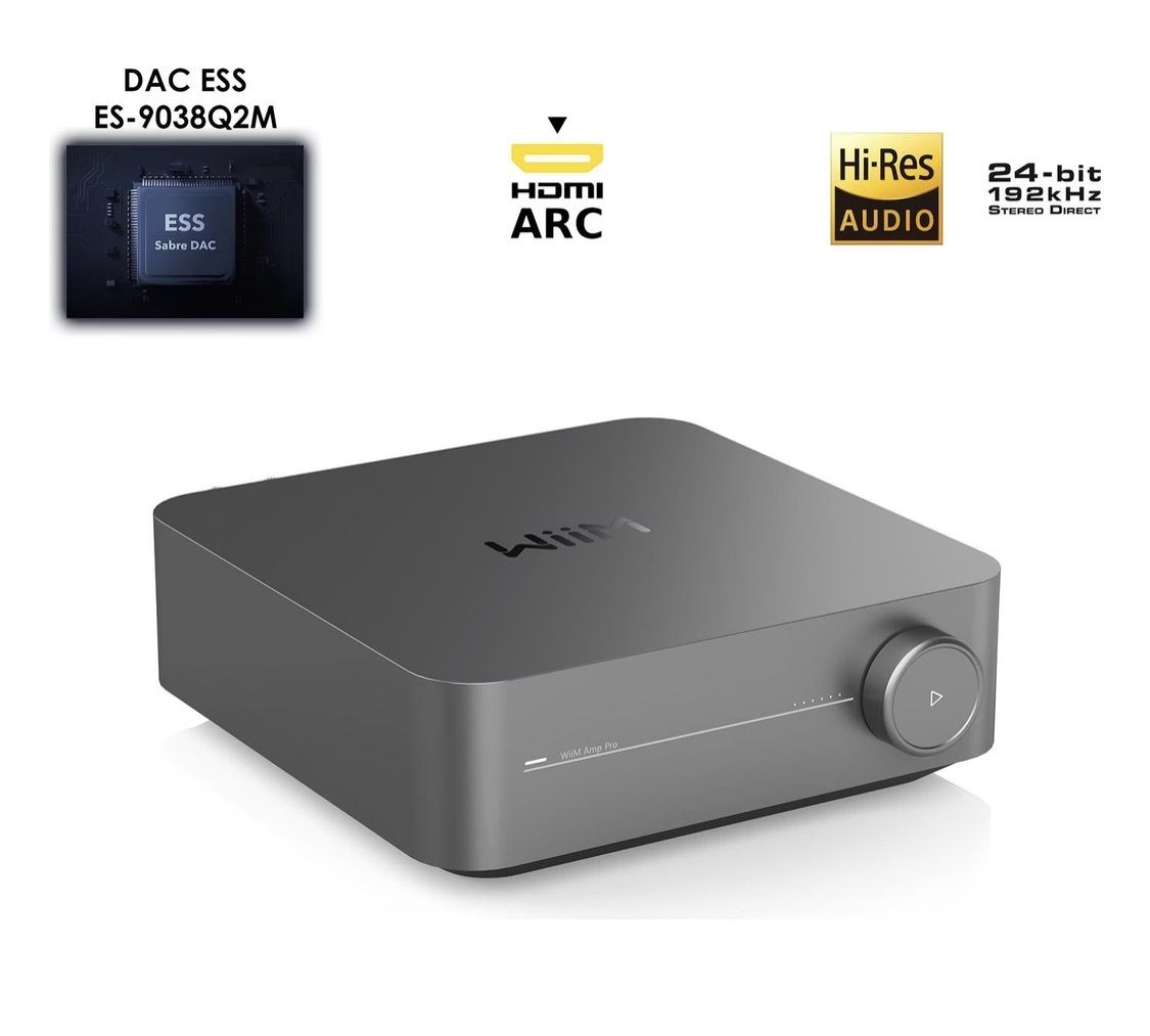 Verstärker: WiiM AMP Pro Space Grey – Gebraucht aus Brütten von Burschi4
