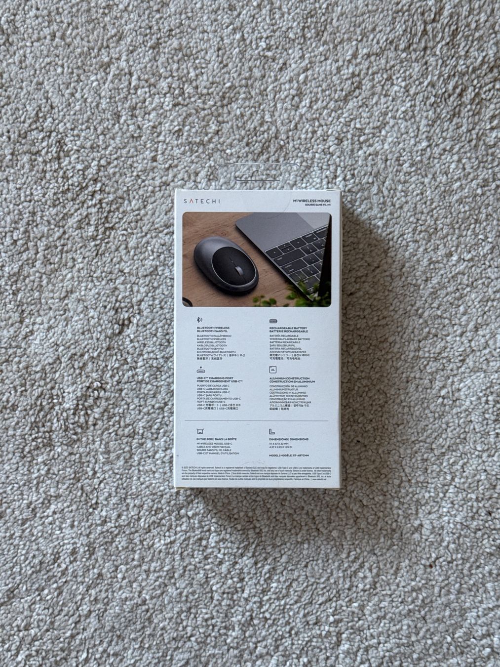 Logitech Souris: Mouse Satechi M1 Wireless USB-C – Neuf avec emballage d'origine à Wil SG par Geo.Fabio 3