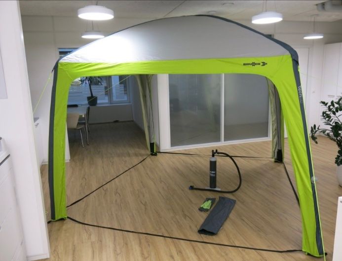 Tonnelle barnum de jardin - Pavillon extérieur - avec 4 parois en