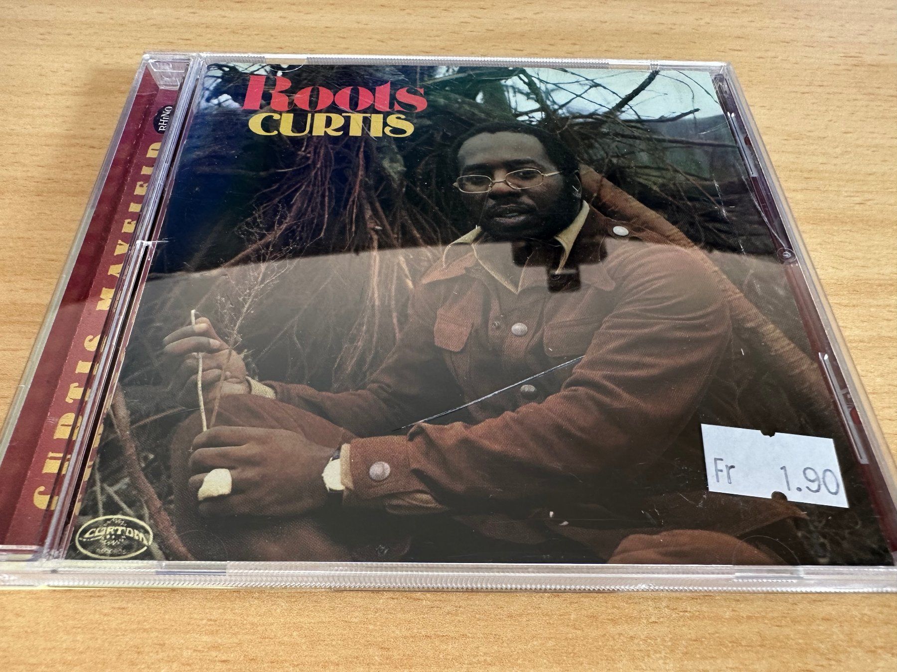 CD: Curtis Mayfield – Roots – Usato da Rikon im Tösstal venduto da Alpenmutz