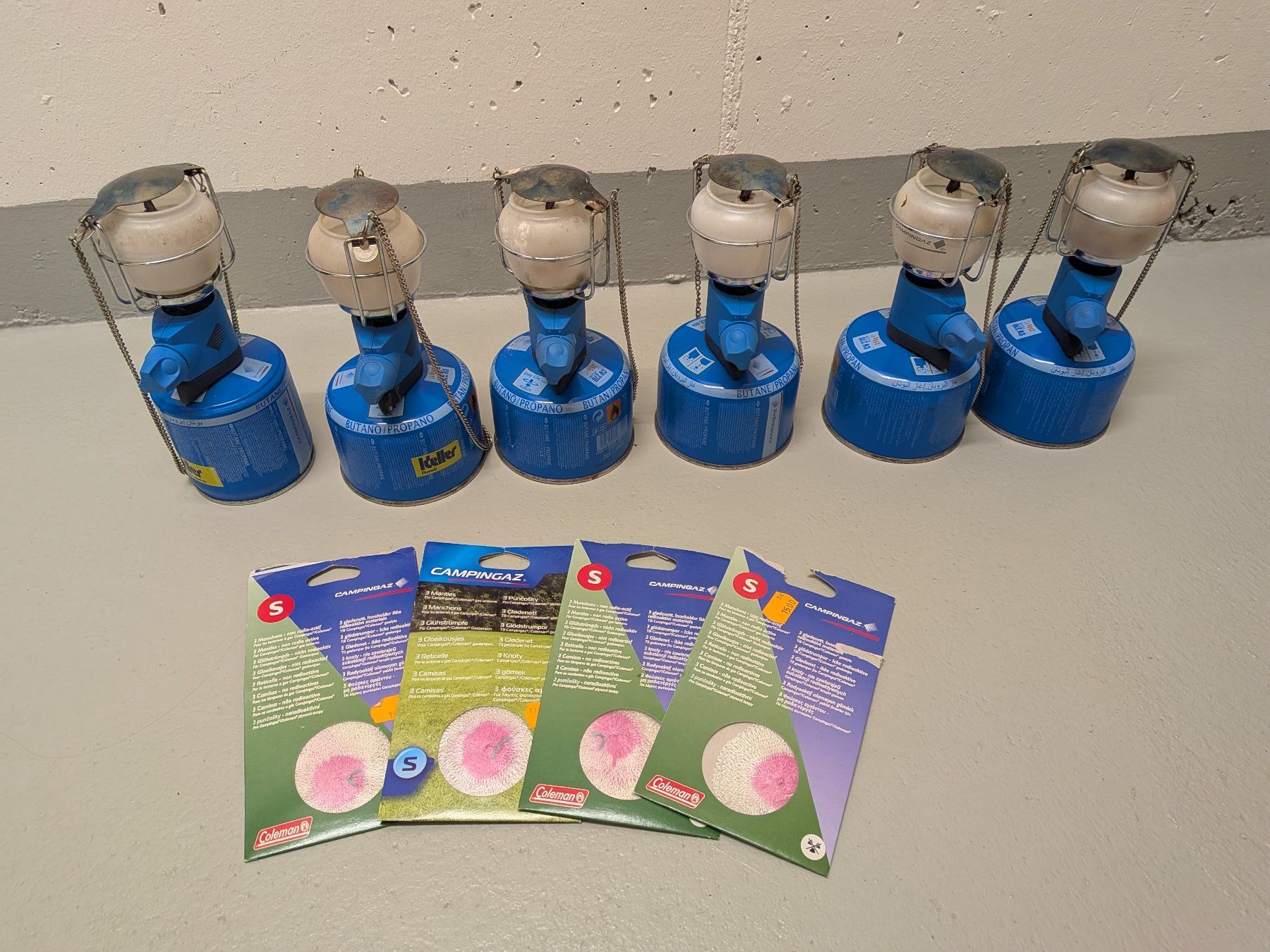 Campingaz Lampade: Gaslampen Campingaz – Usato da Ruswil venduto da Cuprax