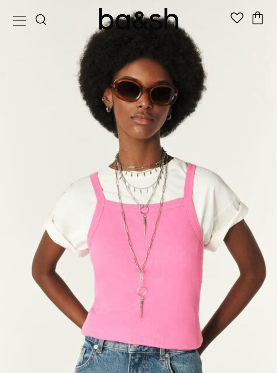Ba&Sh T-Shirts: T-shirt BA&SH comme neuf – Gebraucht aus Lausanne von Meganelausanne 2