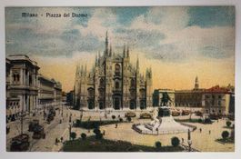 ANSICHTSKARTE MILANO 1928