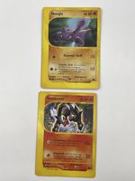 Pokemon Karten Skorgla und Hunduster 2003 Vintage 🇩🇪