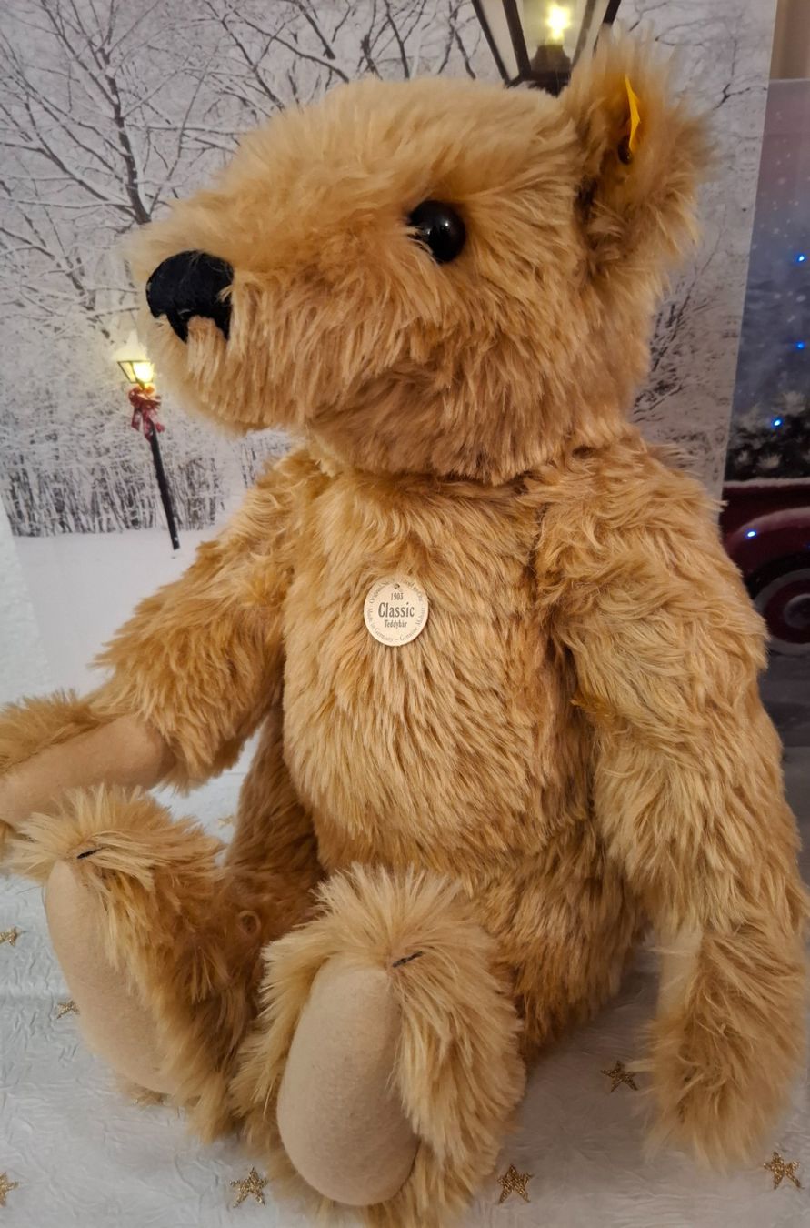 Steiff Giocattoli: GROSSER STEIFF CLASSIC TEDDY 000201 – Nuovo (secondo la descrizione) da Gretzenbach venduto da schibaya 5