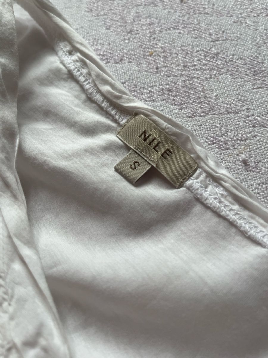 Nile Blusen: Nile Bluse weiss Gr. S  – Gebraucht aus Hettiswil von CoWa1974 3